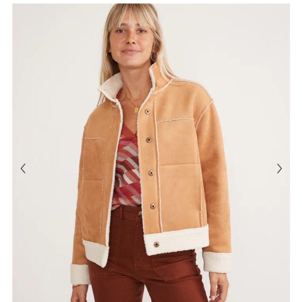 Marine layer Asheville Sherpa jacket